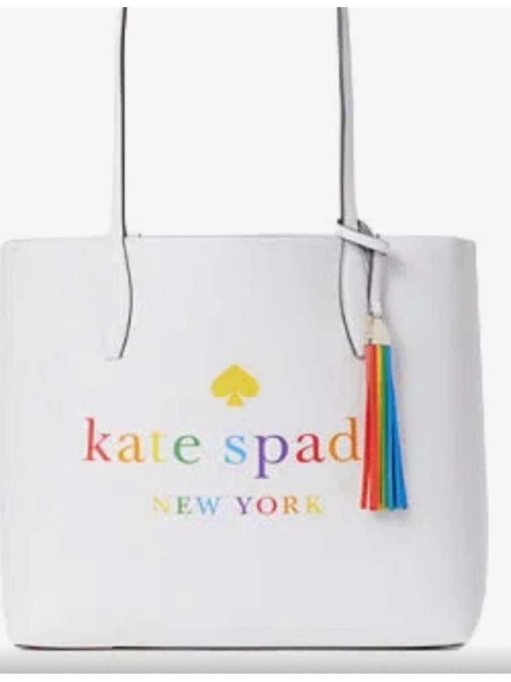 Kate Spade Arch Spectrum Large Reversible Pride Tote Bag